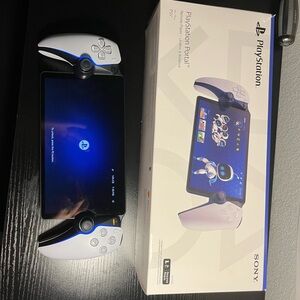 Sony PlayStation Portal with White Controllers